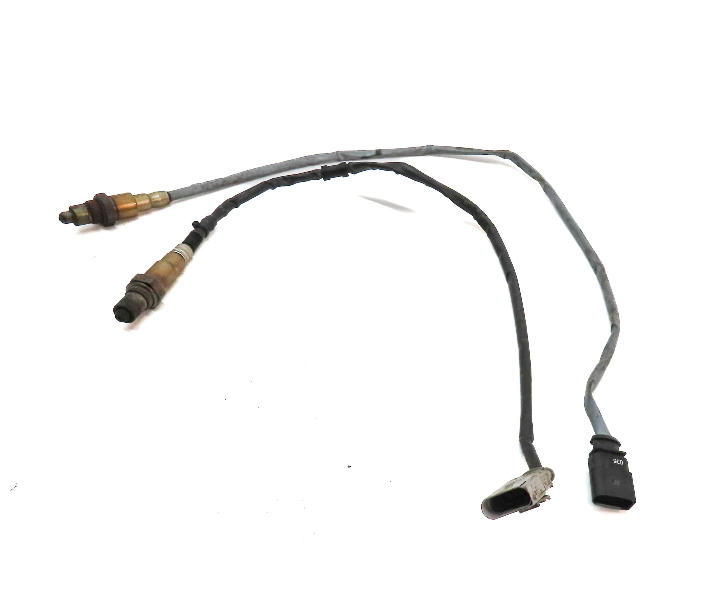 2015 AUDI A3 (8V) 2.0L (CNTC) ENGINE OXYGEN O2 LAMBDA PROBE SENSOR WIRE SET/2 — exact item pictured